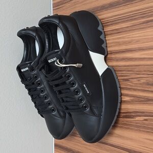 Rucoline R-Bubble 1454 TecNature Black White Italian Designer‎ Shoes EU 37 US 7